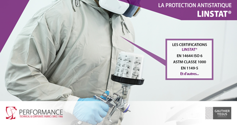 LINSTAT - Protection antistatique par Gauthier Tissus